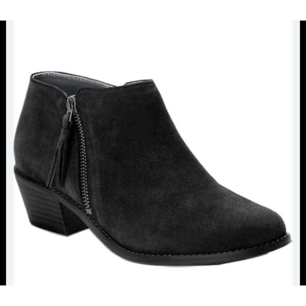 Vionic Joy Serena Suede Ankle Boots